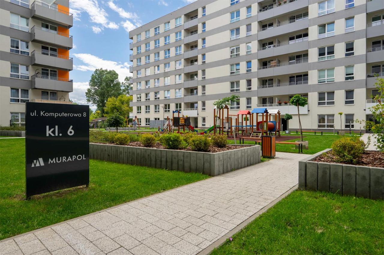 Lotnisko Chopina Modern Apartment وارسو المظهر الخارجي الصورة